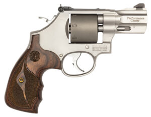 Smith & Wesson 986 9mm Stainless/Wood 2.5" AS 7-Round Revolver