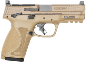 Smith & Wesson M&P M2.0 M&P9 M2.0 CPT 9mm 10+1 FDE OR 4" Pistol