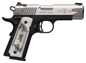 Browning 1911-380 Blued 380 ACP 3.6" Engr 8+1 Pistol