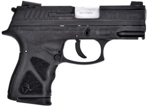 Taurus 1TH40C031 THc Compact 40 S&W 15+1/11+1 3.54" Matte Stainless Steel, Barrel Matte Black Serrated Slide, Black Polymer Frame w/Picatinny Rail, Black Finger Grooved Polymer Grip, Right Hand