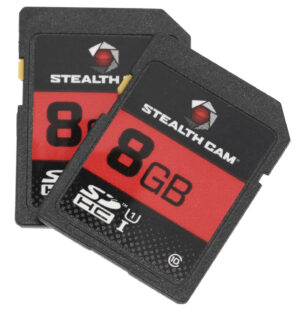 Stealth Cam STC2SD8GB SD Memory Card 8Gb 2 Per Pack