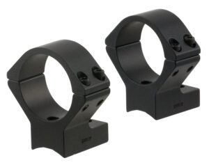 Talley 930336 Scope Mount/Ring Combo Black Anodized 1" Tube Marlin Lever Action 1895/336/1894 Low Rings