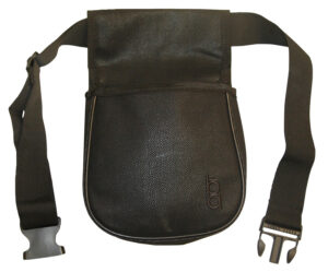 Bob Allen 23284 Classic Divided Shell Pouch Leather 50rd Belt Mount 26-50" Belt