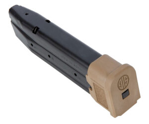 Sig Sauer MAGMODF921COY P320  21rd 9mm Luger Extended For Sig P320/M17/M18 Black Coyote Steel