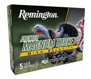 Remington Ammunition 28041 Premier Magnum Turkey High Velocity 12 Gauge 3.50" 2 oz 5 Shot 5 Per Box/ 20 Cs