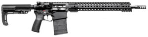 Patriot Ordnance Factory 01581 Revolution 308 Win,7.62x51mm NATO 16.50" 20+1 Black Hard Coat Anodized 6 Position MFT BMS Minimalist Stock