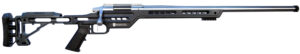 MasterPiece Arms 65CMPMRRHBLKPBA PMR 6.5 Creedmoor 10+1 24" Stainless Steel Polished Black Aluminum Black V-Bedded BA Hybrid Chassis Stock Right Hand