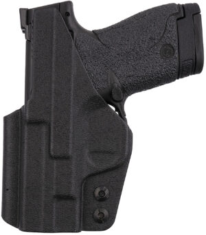 1791 Gunleather TACIWBSHIELDBLKR Tactical Kydex IWB Black Kydex Belt Clip Fits S&W Shield