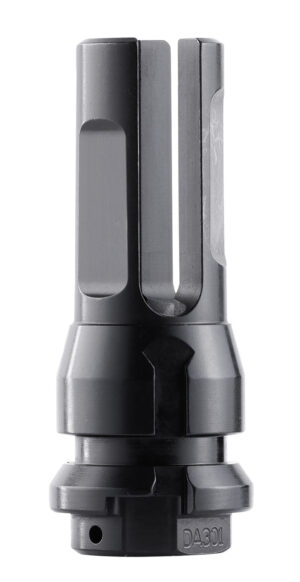 Dead Air DA301 Flash Hider  Black with 1/2"-28 tpi Threads & 2.70" OAL for 5.56x45mm NATO Sandman Series, KeyMod Equipped Nomad-30 & Primal Suppressors