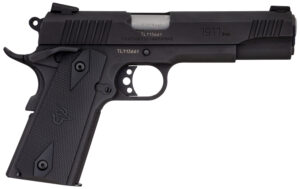 Taurus 11911019MM 1911 9mm Luger 9+1 5" Barrel, Matte Black Finish Beavertail Frame, Serrated Matte Black Steel Slide & Checkered Polymer Grip Includes Magazine