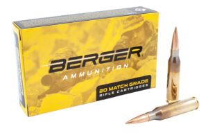 Berger Bullets 30020 Tactical Rifle 260Rem 130gr Hybrid Open Tip Match 20 Per Box/10 Case