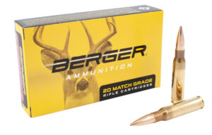 Berger Bullets 60040 Classic Hunter 308Win 168gr Hybrid Boat Tail 20 Per Box/10 Case