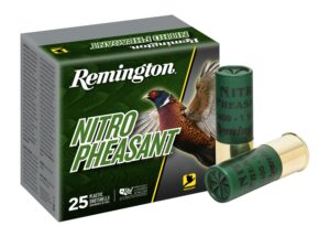 Remington Ammunition 28632 Nitro Pheasant 12Gauge 2.75" 1 3/8oz 4Shot 25 Per Box/10 Case