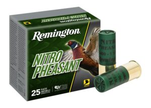 Remington Ammunition 28636 Nitro Pheasant 12Gauge 2.75" 1 3/8oz 6Shot 25 Per Box/10 Case