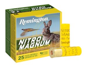Remington Ammunition 20672 Nitro Magnum 20Gauge 3" 1 1/4oz 4Shot 25 Per Box/10 Case
