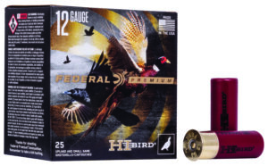 Federal HVF12H6 Premium Hi-Bird 12Gauge 2.75" 1 1/4oz 6Shot 25 Per Box/10 Case