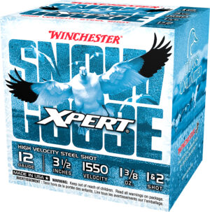 Winchester Ammo WXS12L12 Xpert Snow Goose High Velocity 12Gauge 3.50" 1 3/8oz 1/2Shot 25 Per Box/10 Case