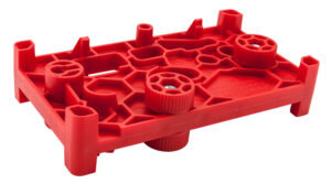 Apex Tactical 104001 Armorer's Block Red Polymer Pistol
