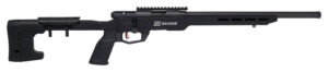 Savage Arms 70248 B Series Precision Full Size 22 LR 10+1 18" Matte Black Heavy Threaded Barrel, Matte Black Picatinny Rail Carbon Steel Receiver, Matte Black MDT ACC Chassis Aluminum Stock, Black Pol