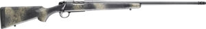 Bergara Rifles B14SM519 B-14 Wilderness Ridge 6.5 PRC 2+1 24" Threaded, Sniper Gray Cerakote Barrel/Rec, SoftTouch Woodland Camo Synthetic Stock, Omni Muzzle Brake
