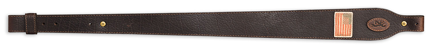 Browning 122616 Freedom Dark Brown Leather Adjustable Rifle