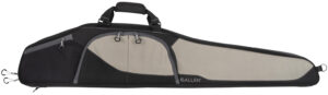 Allen 68246 Sawatch Rifle Case 46" Black Endura w/Tan Accents, Foam Padding, Accessory Pockets, Lockable Zippers & Plush Tricot Lining