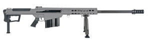 Barrett 18067 M107A1  50 BMG 29" 10+1 Tungsten Gray Cerakote Tungsten Gray Fixed with Sorbothane Recoil Pad Stock Black Polymer Grip