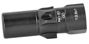 Rugged Suppressor OA004 Obsidian 3 Lug Adapter Black with 13.5x1 LH tpi Threads for 9mm Luger HK