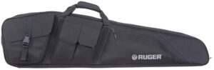 Ruger 27932 Defiance Tactical Rifle Case  42" Black Endura with Ruger Logo, Carry Handle, Knit Lining, Mag Pocket, Accessory Pockets & Lockable Zipper