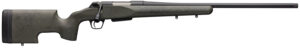 Winchester Guns 535732299 XPR SR 6.8 Western Caliber with 3+1 Capacity, 24" Threaded Barrel, Black Perma-Cote Metal Finish & Black Webbed Green Grayboe Renegade Long Range Stock Right Hand (Full Size)