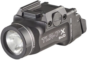 Streamlight 69402 TLR-7 X Sub Black Anodized 500 Lumens White LED S&W M&P M2.0/Beretta PX4 Storm
