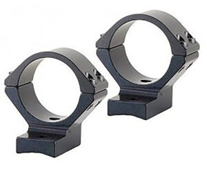Talley 95X734 Scope Mount/Ring Combo Extended Black Anodized Aluminum 1" Tube Howa 1500/Howa Mini High Rings Short/Long Action 0 MOA