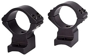 Talley 74X734 Scope Mount/Ring Combo Extended Black Anodized Aluminum 30mm Tube Howa 1500/Howa Mini Medium Rings Short/Long Action 0 MOA