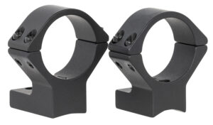 Talley 740700LM Scope Mount/Ring Combo Black Anodized 6061 T-6 Aluminum 30mm Tube Remington 700/721/722/725/40X Medium Rings Long Action 20 MOA