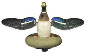 Higdon Outdoors 53077 XS Splashing Flasher Mallard Drake Species Multi Color Features Built-In Timer