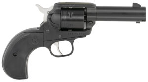 Ruger 2015 Wrangler  22 LR 6 Shot 3.75" Black Cerakote Steel Barrel, Black Cerakote Aluminum Frame, Black Cerakote Cylinder, Black Birdshead Grip, Exposed Hammer