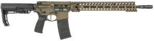 Patriot Ordnance Factory 01752 Minuteman Direct Impingement 5.56x45mm NATO 16.50" 30+1 Patriot Brown Rec/14.5" M-Lok Handguard Black Nitride Barrel Black Polymer Grip 6 Position MFT Stock