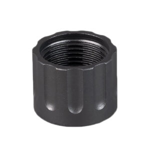 SilencerCo AC6 Delta Thread Protector Stainless Steel Black Oxide 1/2"-28 tpi