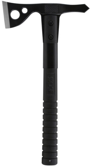 S.O.G SOGF06TNCP FastHawk 2" Blade 420HC SS Blade Black Side Hammer Checkering w/"SOG" GRN Handle 12.50" Long Tomahawk