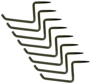 Ameristep AMSAMEAC0101 Grizzly Tree Step 6" Wide Black 8 Pack