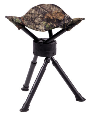 Ameristep AMS-AMEFT1011 Tripod Stool 360 Degree Swivel Mossy Oak Break-Up Country Heavy Duty Fabric/Steel