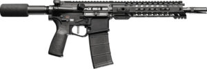 Patriot Ordnance Factory 01798 REN+ PSTL DI MFT 10 9mm Rail 556 Black 10.5" 30+1 Pistol