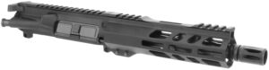 TacFire BU-556-7 Pistol Upper Assembly 5.56x45mm NATO Caliber with 7" Black Nitride Barrel, Black Anodized 7075-T6 Aluminum Receiver & M-LOK Handguard for AR-Platform Includes Bolt Carrier Group