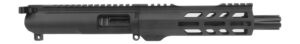 TacFire BU45ACP7 Pistol Upper Assembly  45 ACP Caliber with 7" Black Nitride Barrel, Black Anodized 7075-T6 Aluminum Receiver for M-LOK Handguard for AR-Platform Includes Bolt Carrier Group