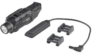 Streamlight 69453 TLR-2 RM w/Laser Black Aluminum, 1000 Lumens White LED Bulb/Green Laser, 297 Meters Beam, Picatinny Rail Mount