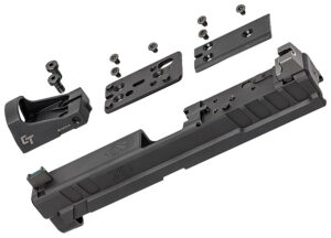 Springfield Armory XD4903 XD OSP Fits Springfield XD 9mm Luger, Black Steel, Suppressor Height Night Sights Includes Crimson Trace Red Dot & Cover Plate