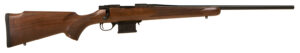 Howa HWH223 M1500 Mini Hunter 223 Rem 5+1 22" Blued Threaded Barrel, Blued Drilled & Tapped Steel Receiver, Walnut Fixed Stock, Right Hand