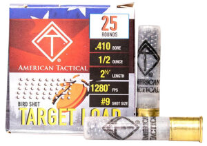ATI ATIAC4109 Target Load 410Gauge 2.5" 1/2oz 9Shot 25 Per Box/10 Case
