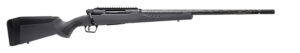 Savage Arms 57902 Impulse Mountain Hunter 300 Win Mag 3+1 24" Carbon Fiber Threaded Barrel, Black Aluminum Receiver w/Picatinny Rail, Gray AccuStock Synthetic Stock, Ambidextrous