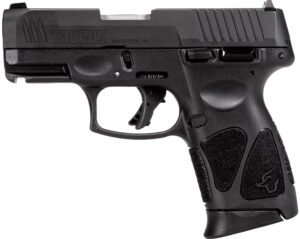 Taurus 1G3C4031 G3C Compact Frame 40 S&W 10+1 3.26" Matte Stainless Steel Barrel, Matte Black Tenifer Serrated Steel Slide, Black Polymer Frame w/Picatinny Rai,l Black Polymer Grip, Right Hand